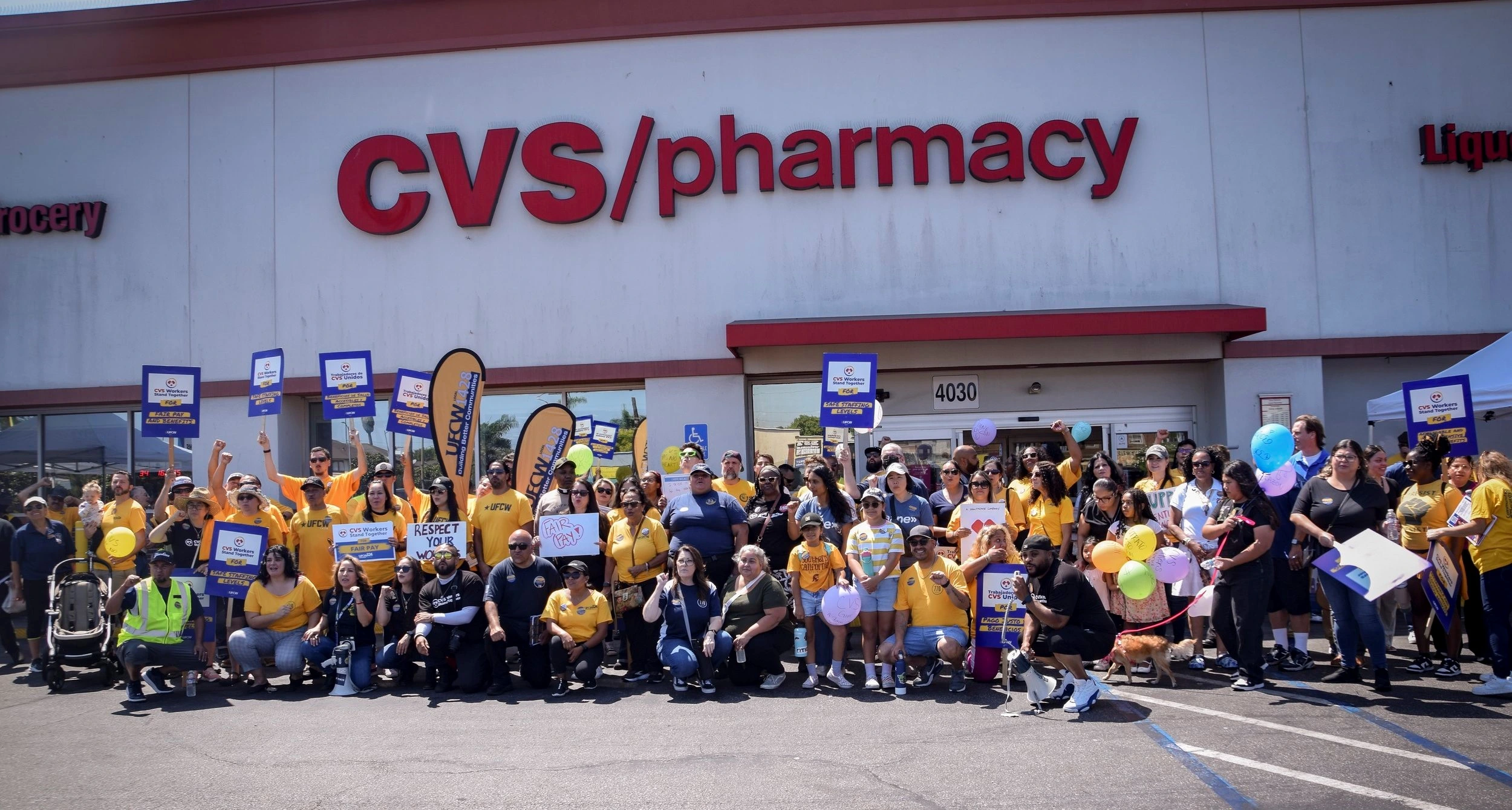 CVS workers unions secure a temporary deal after a weekend walkout