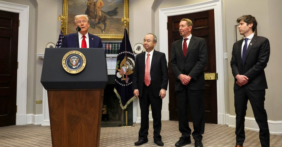 Trump unveils US $500 Billion AI initiative backed by Oracle, OpenAI, and SoftBank